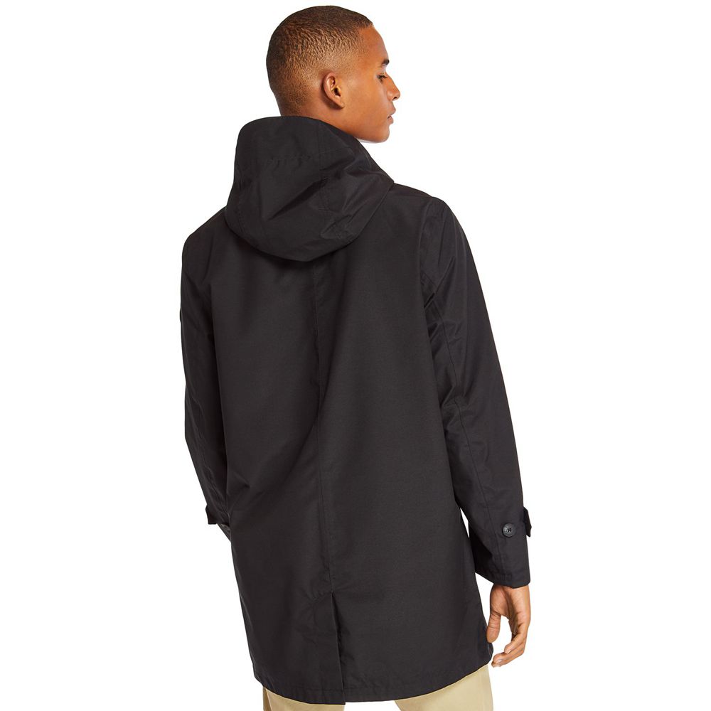 Jaqueta Masculino - Timberland Doubletop Mountain Impermeavel Raincoat - HGWED3089 - Pretas